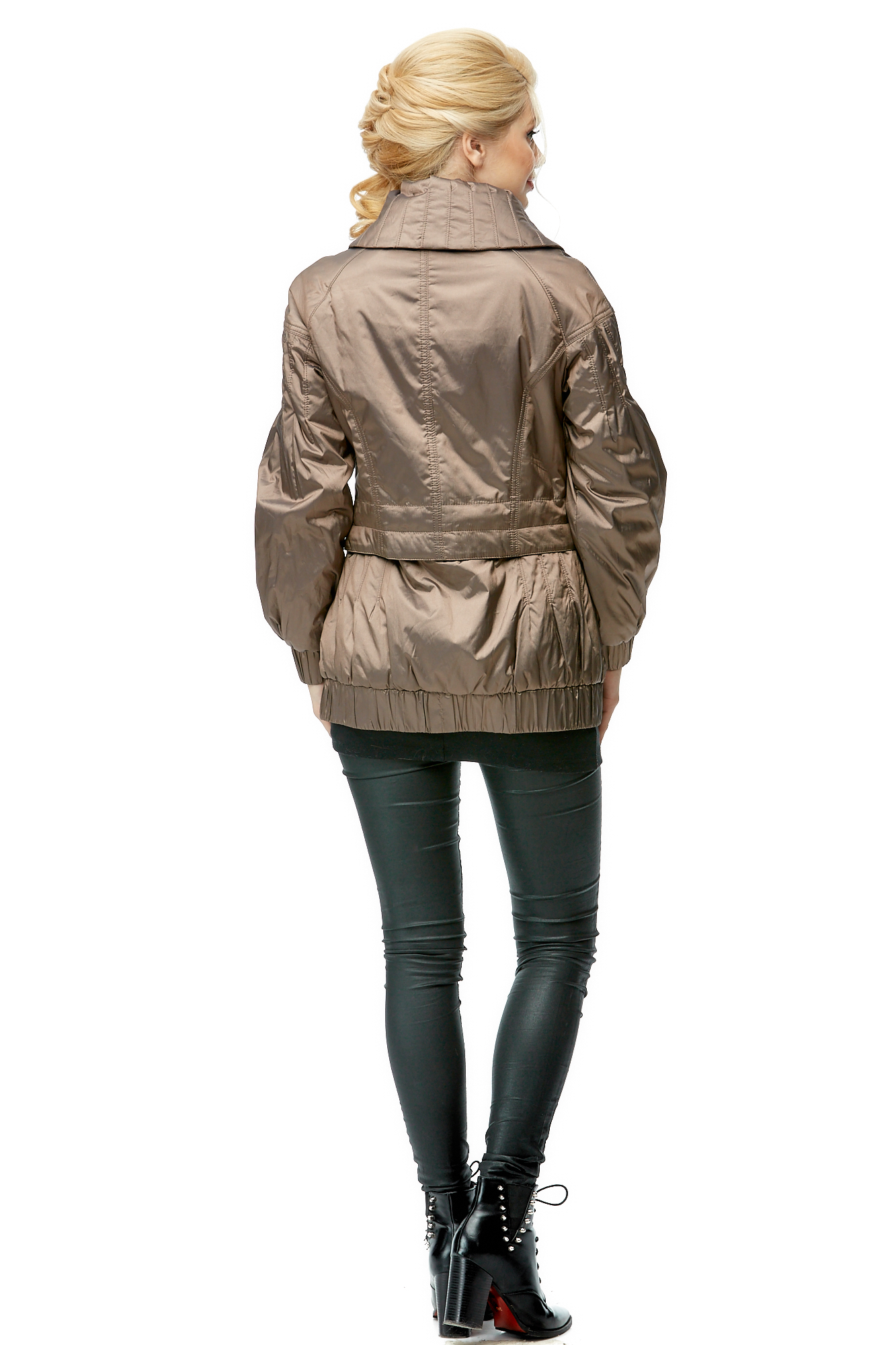 Куртка женская из текстиля с воротником 8008624-2